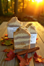 CASHMERE SUNSET Soap (Vanilla, Soft Woods, Honey, Violet)