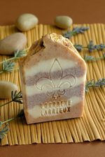 CASHMERE SUNSET Soap (Vanilla, Soft Woods, Honey, Violet)