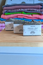 DRYER LINT *Upcyled* Soap Bar (Sandalwood, Oakmoss)